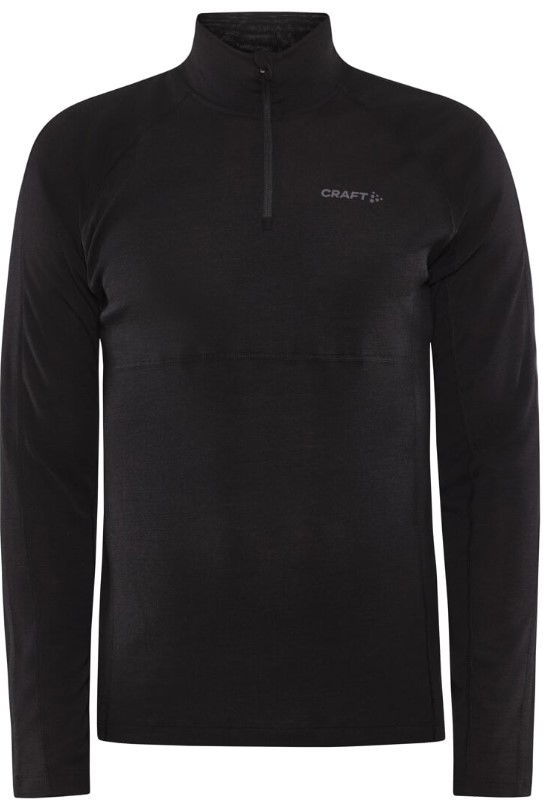 Majica Craft Craft ADV Wool Merino Half Zip Long Sleeve Črna | 1914109-999000