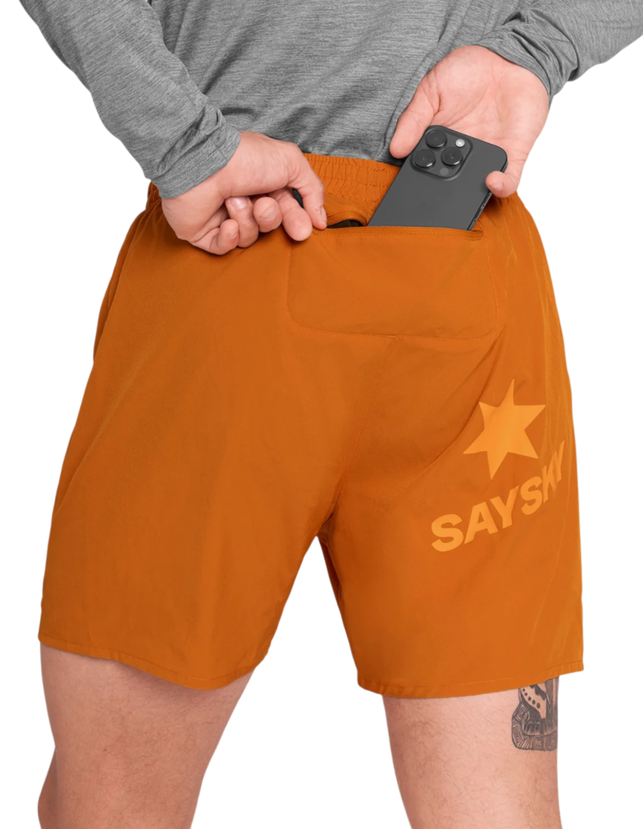 Kratke hlače Saysky Saysky Pace 5" Running Shorts Oranžna | omrsh21c416-omrsh21c416, 1