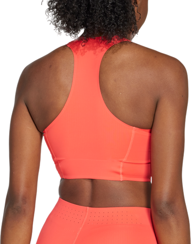 Krop-top adidas Originals Adizero Road to Records Crop Top Rdeča | jd7321, 1