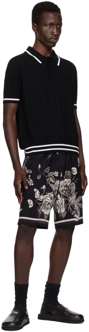 Superge in čevlji Dolce & Gabbana Black Logo Mules Črna | A80402AQ765, 4