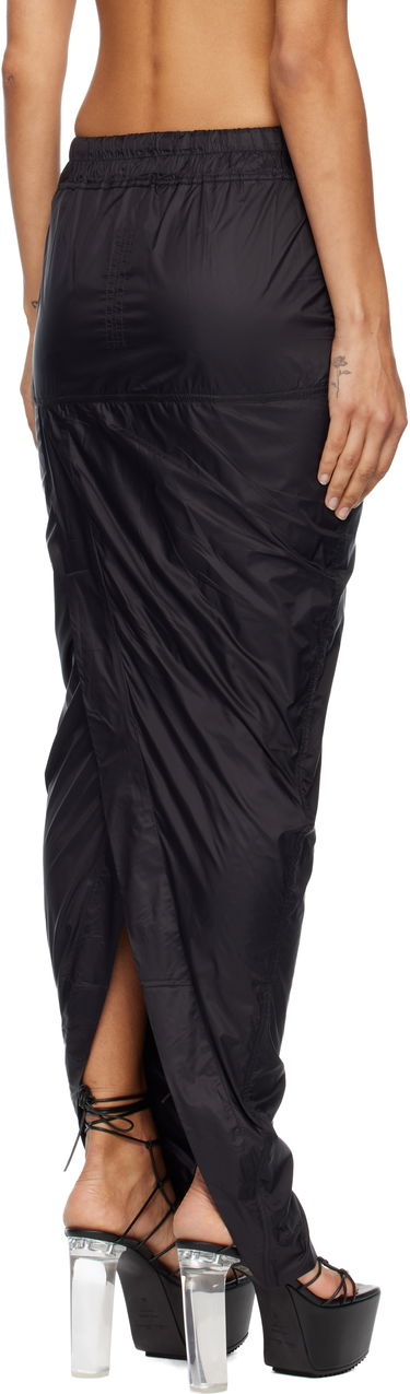 Krila Rick Owens DRKSHDW Concordians Pull On Pillar Maxi Skirt Črna | DS02E7332 NP, 2
