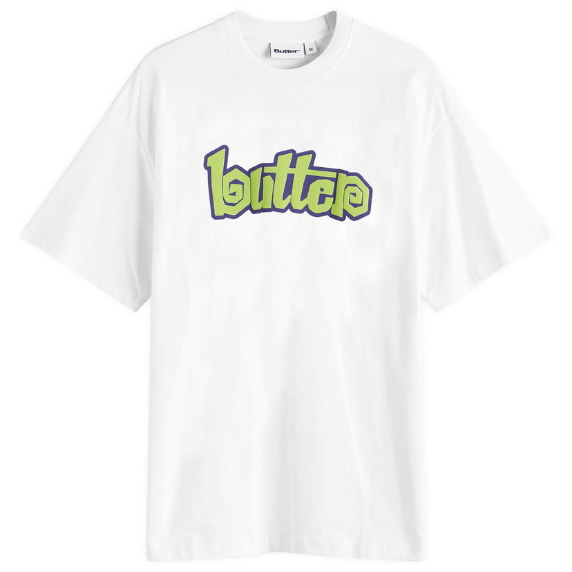 Majica Butter Goods Swirl Graphic T-Shirt White Bela | BGQ4240030-WHT