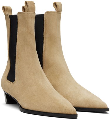 Oblačila Aeyde Aeyde Kiki Suede Chelsea Boots Bež | A11-AB-PLYP30BL124-FW24-974-022, 3