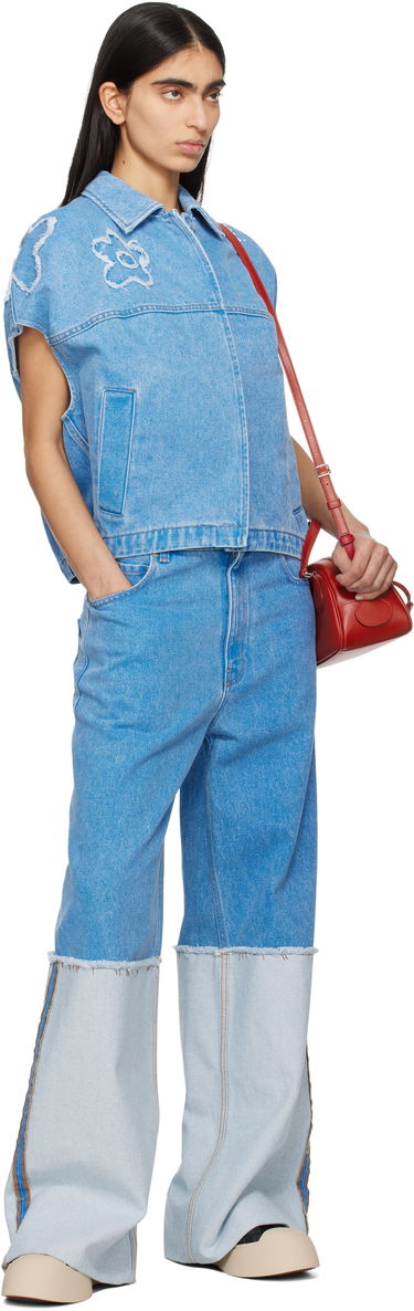 Telovnik Marni Marni Dilies Patch Denim Vest Modra | JKJD0315QS USCX34, 3