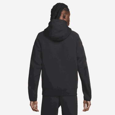 Pulover Nike Tech Fleece Windrunner Črna | fb7921-010, 2