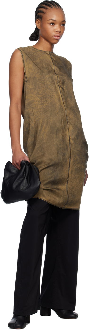 Torbica Maison Margiela MM6 Maison Margiela Triangle Leather Tote Črna | SB5WD0029 P7255, 3