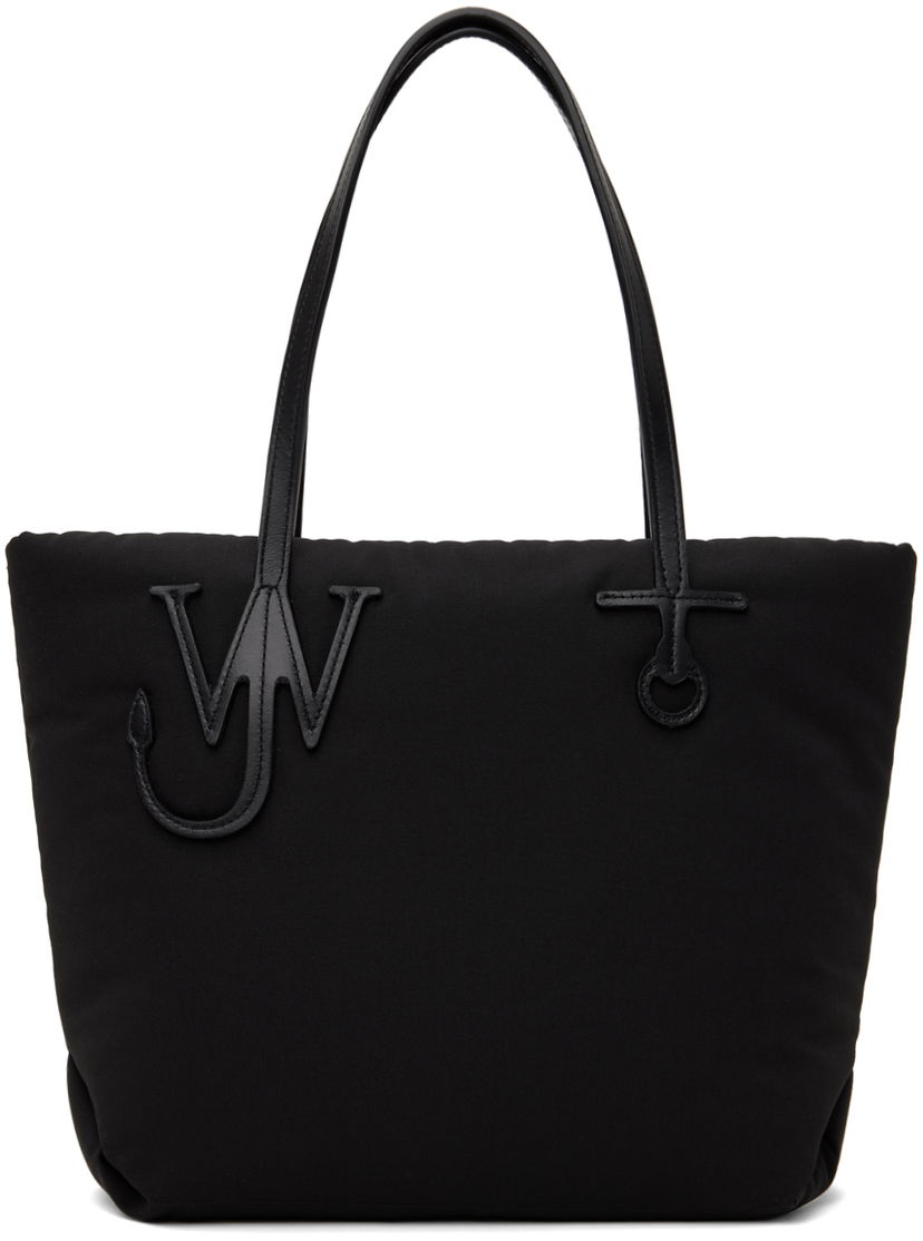 Oblačila JW Anderson Black Small Puffy Anchor Tote Črna | HB0653FA0382999