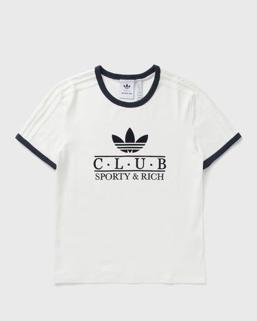 Majica adidas Originals Sporty & Rich Club Tee Bela | JL7199, 1