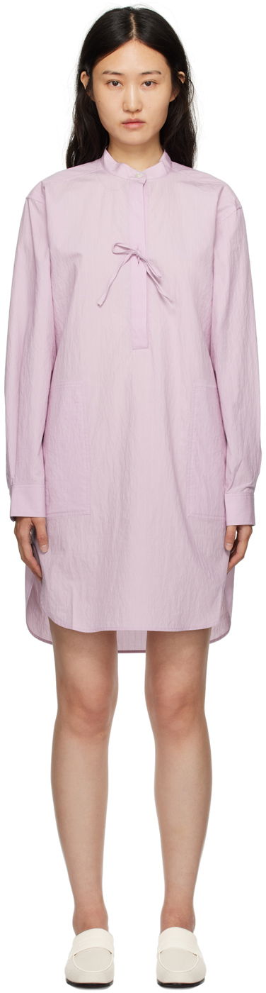 Obleke TOTEME Tunic Minidress Lila | 233-5062-272