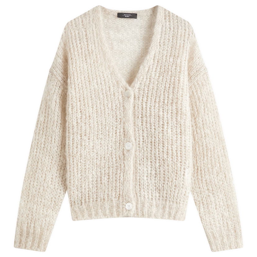 Pleteni pulover Max Mara Weekend Max Mara Pontiac Knitted Cardigan Bež | 2515341031600
