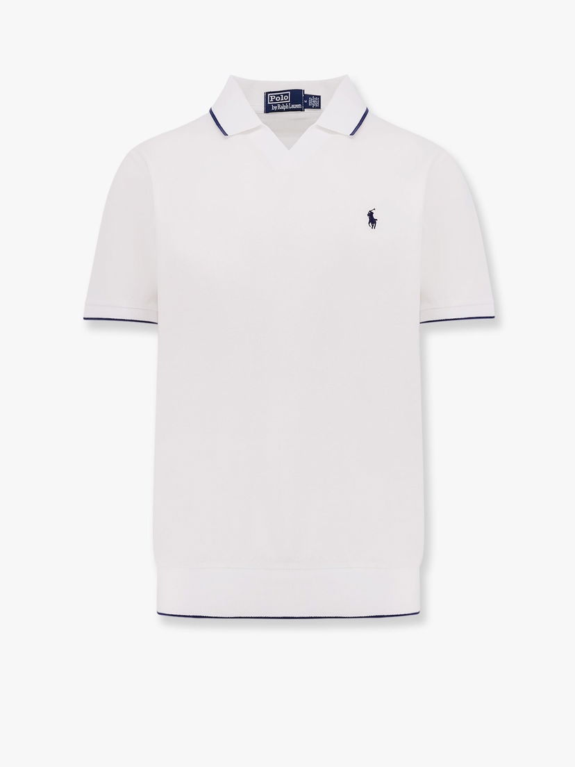 Polo majica Polo by Ralph Lauren Polo Ralph Lauren Men's Polo Shirt Bela | 710964535006
