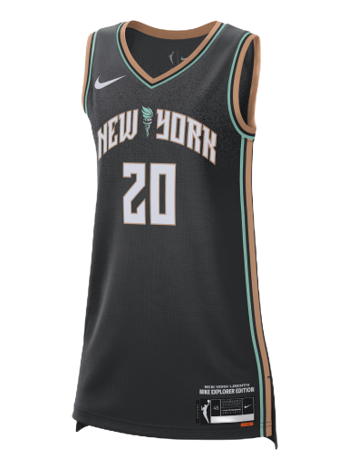 Majica brez rokavov Nike Dri-FIT WNBA Victory Sabrina Ionescu Liberty Explorer Edition Črna | DJ4573-010