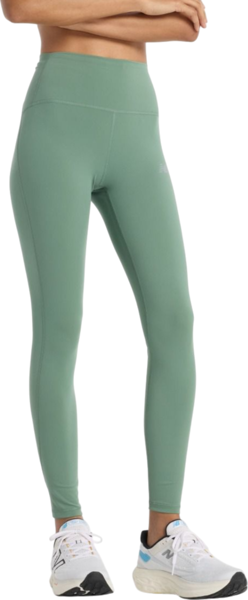Pajkice New Balance Sleek Pocket High Rise 7/8 Leggings Zelena | wp51275-dkj
