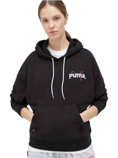 Pulover Puma Hoodie Črna | 538378