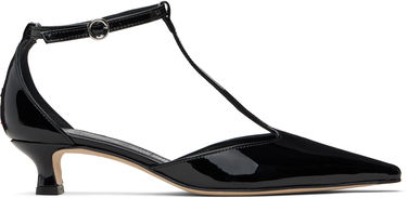 Modni dodatki Aeyde Aeyde Liz T-Bar Kitten Heels Črna | A11-PU0596005001-225, 0