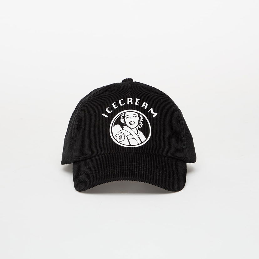 Kapa BILLIONAIRE BOYS CLUB Icecream Waitress Corduroy Trucker Cap Črna | IC25463 Black