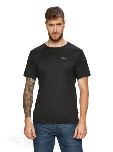 Majica Jack Wolfskin Tech T Črna | 1807071