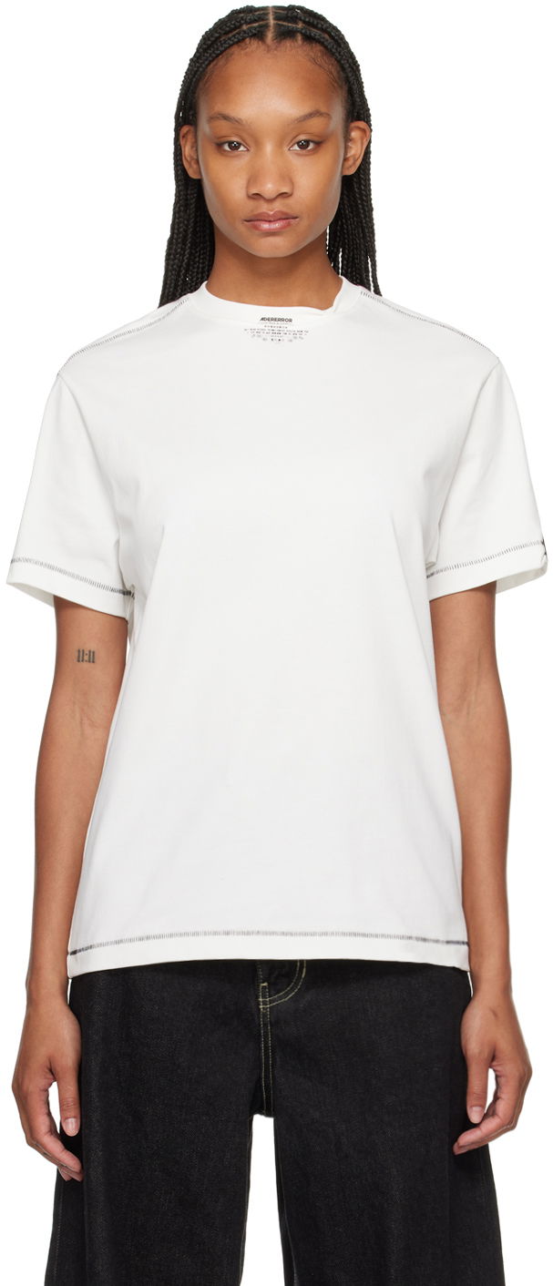 Majica ADER ERROR Langle T-Shirt Bela | BN01SSTS0103OW, 0