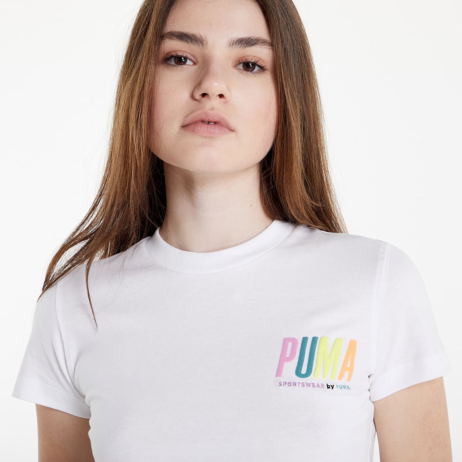 Majica Puma SWxP Graphic Tee Bela | 53355902, 1