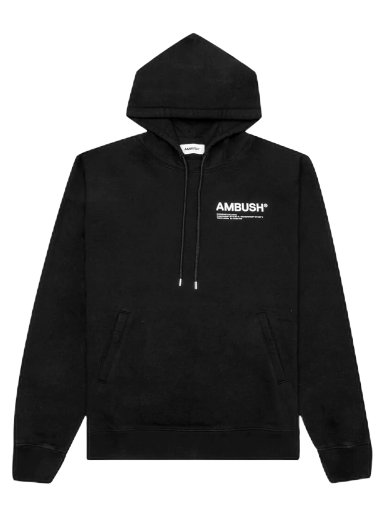Pulover Ambush Workshop Hoodie Črna | BMBB012S22FLE001 1002