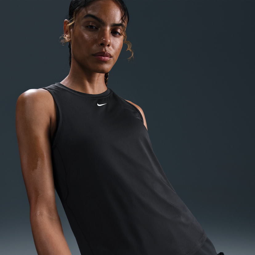 Majica brez rokavov Nike One Classic Dri-FIT Tank Top Črna | IB9385-010