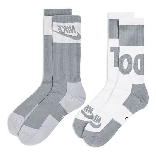 Nogavice Nike Nike Logo Alphabet Jacquard Sports Socks Siva | SX5770-938