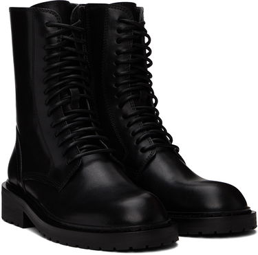 Oblačila Ann Demeulemeester Ann Demeulemeester Danny Lace-Up Boots Črna | 2201-W-C01-380-099, 3