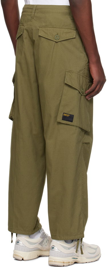 Cargo hlače Carhartt WIP Cargo Pants With Flap Pockets Zelena | I032983, 2