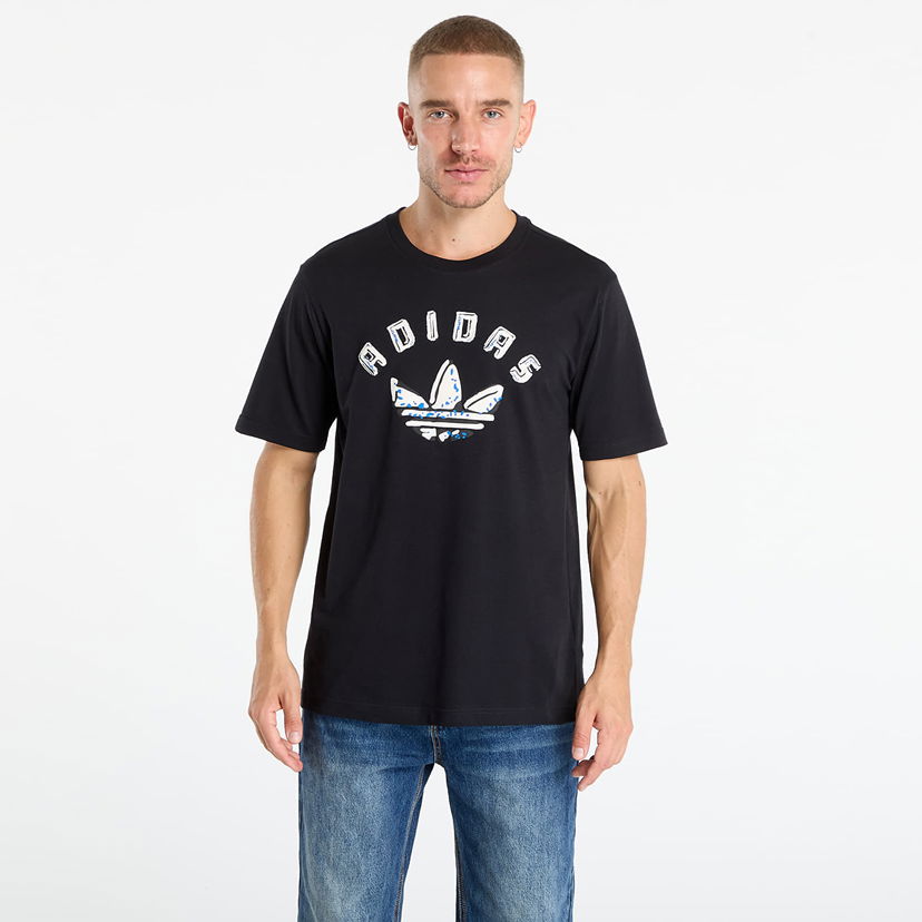 Majica adidas Originals adidas Graphic Tee Črna | JX3090