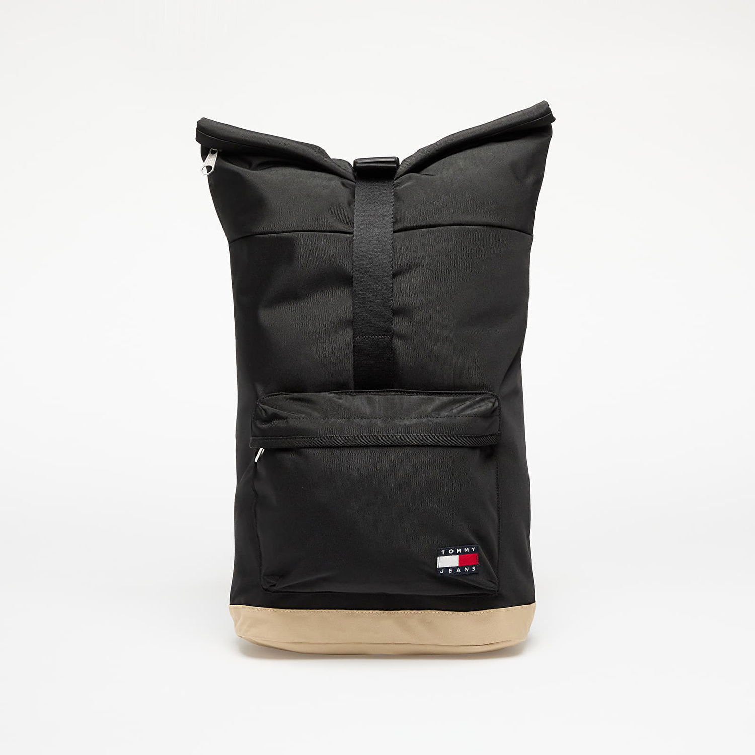 Nahrbtnik Tommy Hilfiger Tommy Jeans Essential Daily Rollto Backpack Črna | AM0AM13323 BDS, 0