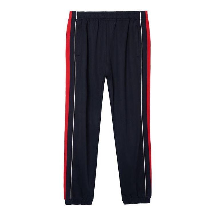 Trenirka Gucci Web Stripe Sweatpants Modra | 575763-XJBBE-1410