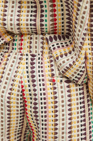 Kratke hlače Pleasures Stitch Patterned Shorts Bež | P24F053, 1