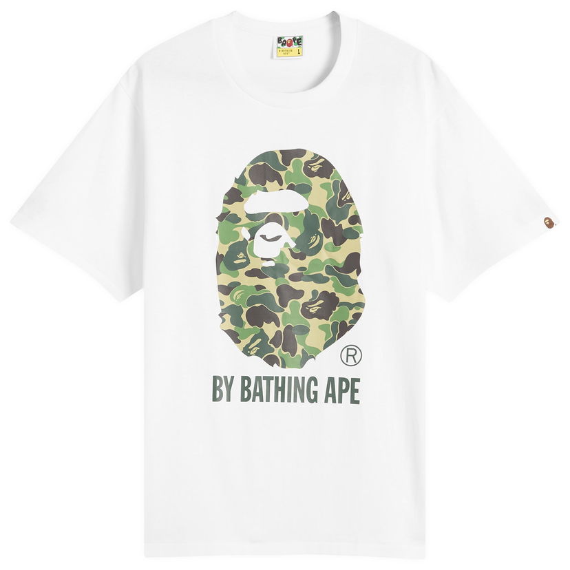 Majica BAPE A Bathing Ape ABC Camo T-Shirt, Size Large Bela | 001TEL301007M-WGN