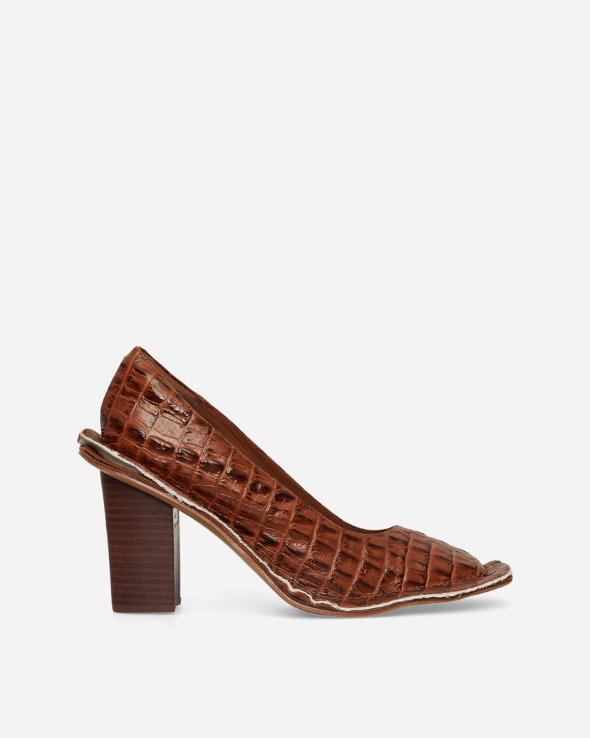 Modni dodatki Clarks Martine Rose Pretzel Slingback Heels Rjava | 26183328 BRW