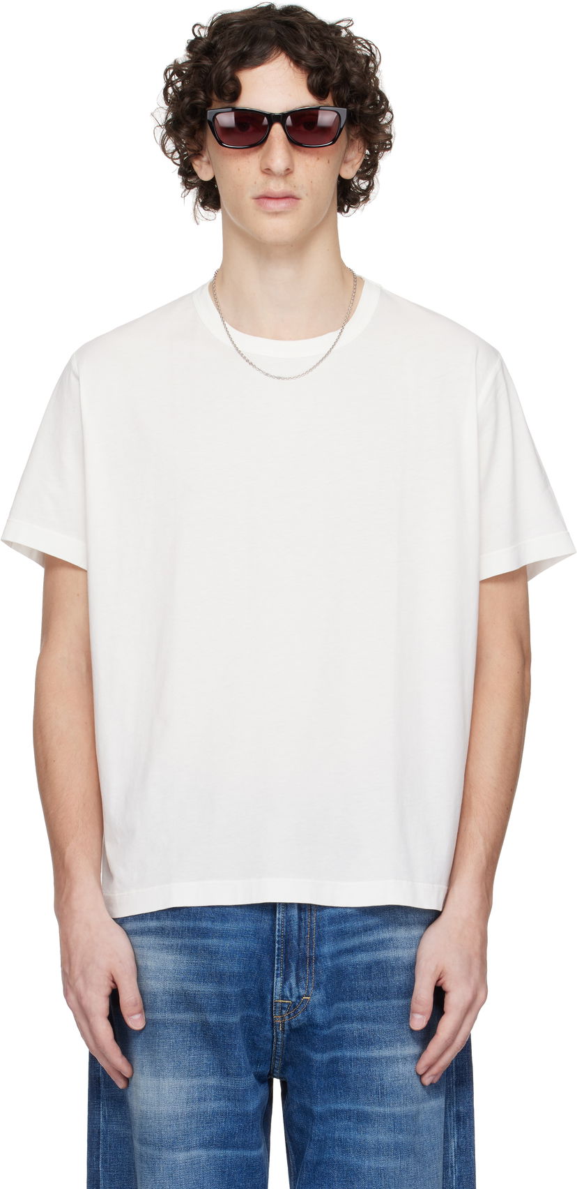 Majica OUR LEGACY OUR LEGACY WORK SHOP Primo T-Shirt Bela | WS2256PB