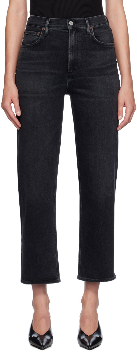 Kavbojke AGOLDE Ren Jeans Črna | A200-1274