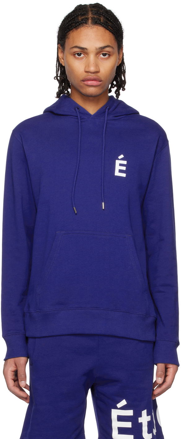 Pulover Études Klein Hoodie Modra | C00ME253A01540