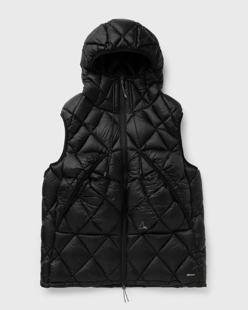 Telovnik ROA Nuna 800FP Hooded Down Vest Črna | RBMW0493FA327