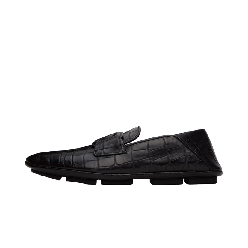 Superge in čevlji Dolce & Gabbana Driver Loafers Črna | A50583AS422