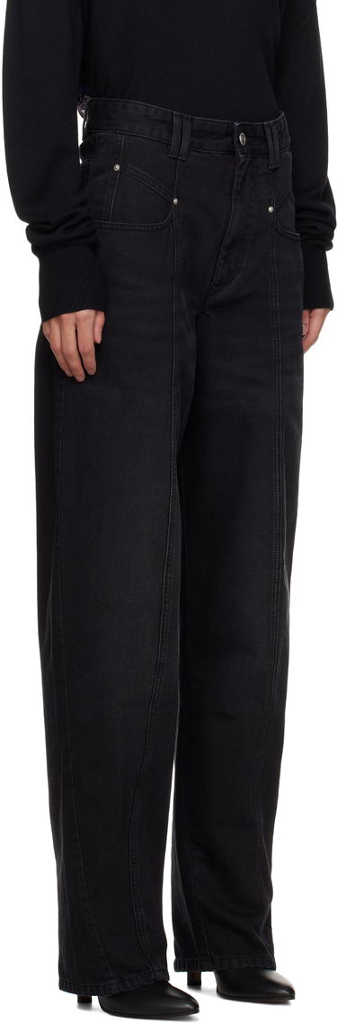 Kavbojke ISABEL MARANT Isabel Marant Vetan Jeans Črna | PA0045FB-B1H06I, 1