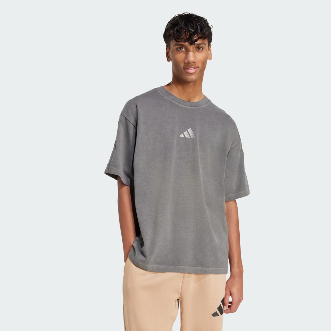 Majica adidas Performance ALL SZN Washed Tee Siva | JN0611, 0