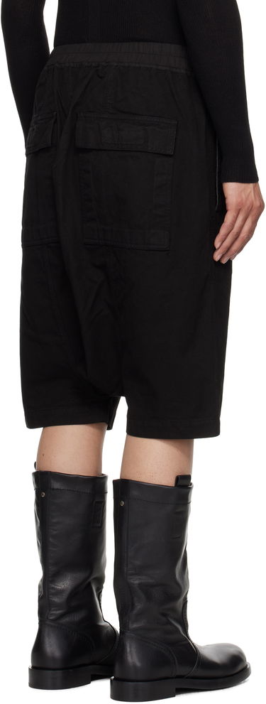 Kratke hlače Rick Owens Rick Owens DRKSHDW Hollywood Drawstring Pods Shorts Črna | DU01E3380 CVS, 2
