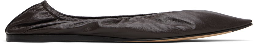 Oblačila The Row The Row Liisa Ballerina Flats Rjava | F1577-SL1