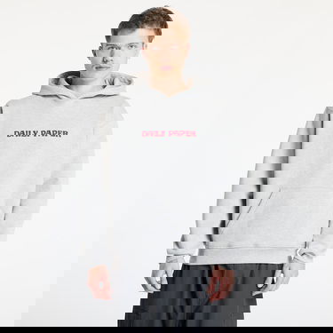 Pulover DAILY PAPER Daily Paper Chain Stitch Oversized Hoodie Siva | 2511136, 0