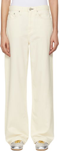 Rag & Bone 'The Logan' Mid-Rise Wide Leg Jeans