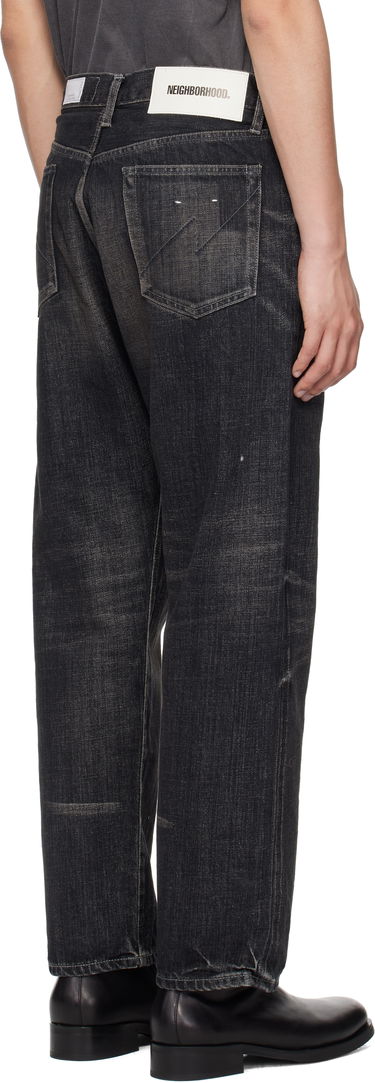 Kavbojke Neighborhood Neighborhood Washed DP Basic Jeans Črna | 251XBNH-PTM05, 2
