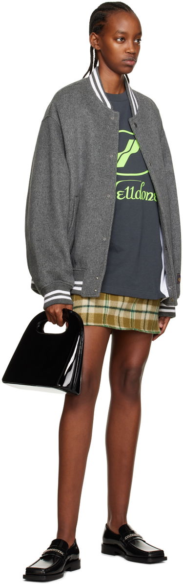 Bomber jakna We11done We11done Oversized Bomber Jacket Siva | WD-JP3-22-029-U-MG, 3
