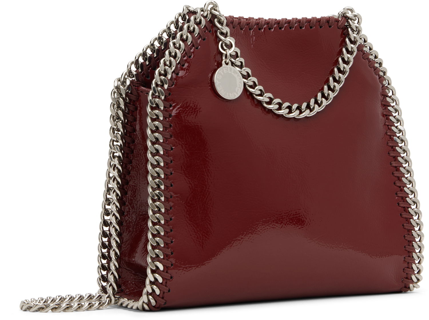 Torba za čez ramo Stella McCartney Tiny Falabella Shoulder Bag Bordo | 391698WP0495, 1