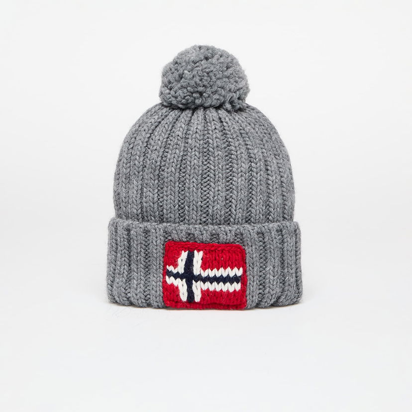 Klobuk Napapijri Hat Semiury 5 Med Grey Melange Universal Siva | NP0A4GKB1601