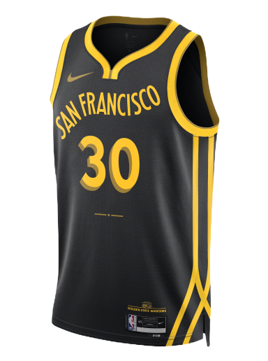 Dres Nike Dri-FIT NBA Swingman Stephen Curry Golden State Warriors City Edition 2023/24 Jersey Črna | DX8502-011
